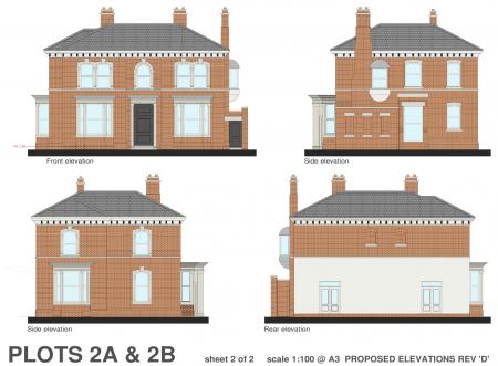 3 bedroom Semi-detached Villa for sale in Plot 2a, The Elms, Abbey Road, Grimsby, DN32