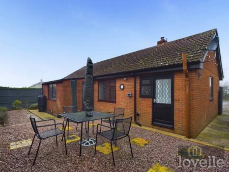 2 bedroom Detached bungalow for sale in Church Lane, Huttoft, LN13