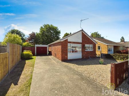 2 bedroom Detached bungalow for sale in St Hilarys Close, North Hykeham, LN6