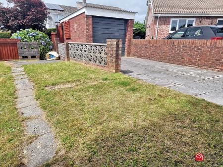 Rear Garden & Driveway