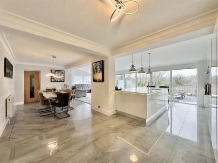 OPEN PLAN KITCHEN/DINING/FAMILY ROOM