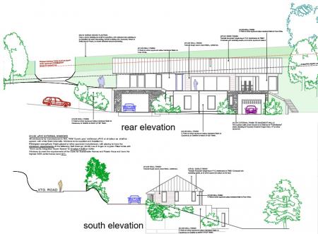 south elevation