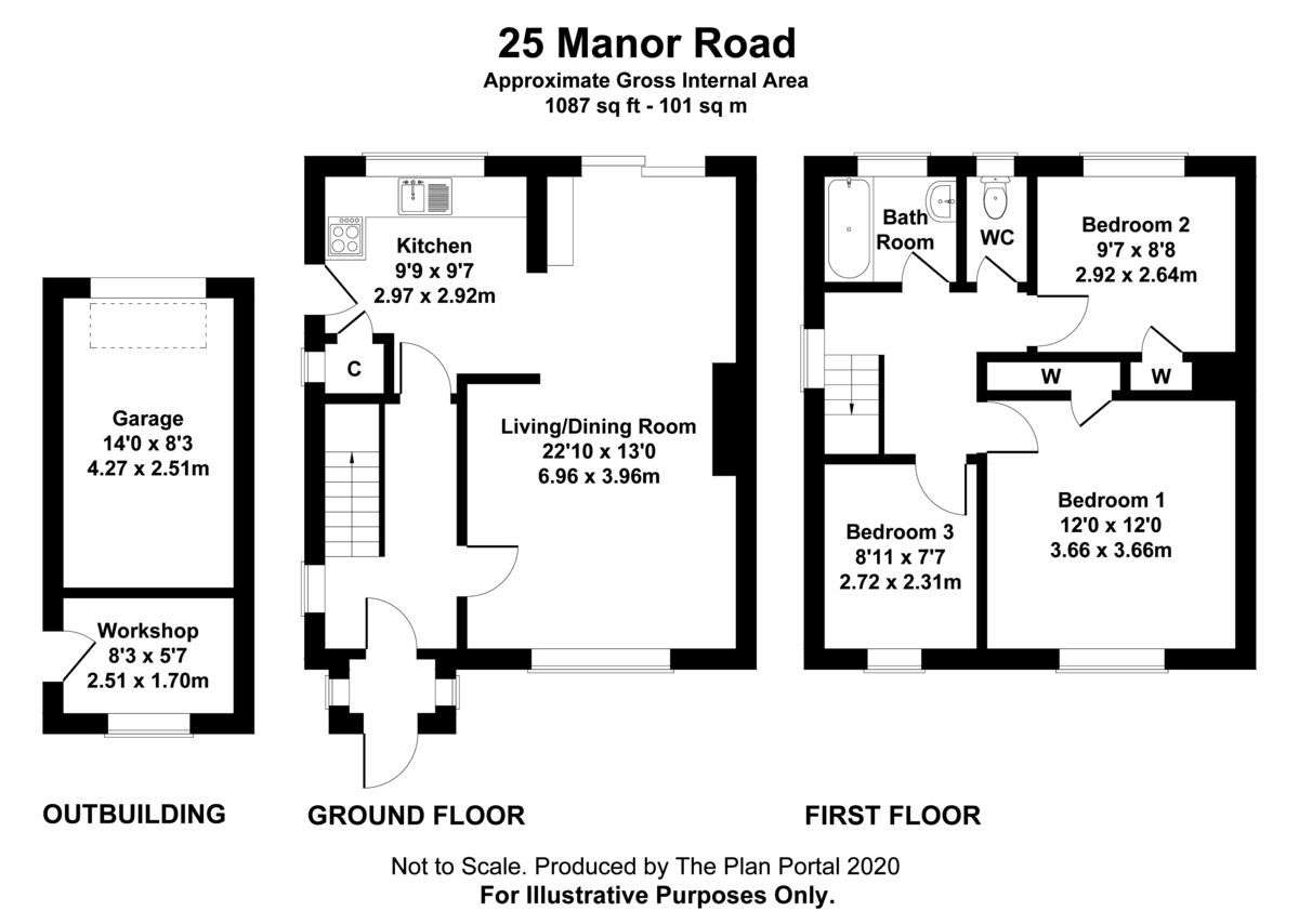 3 bedroom Semi-Detached House for sale in Buckinghamshire