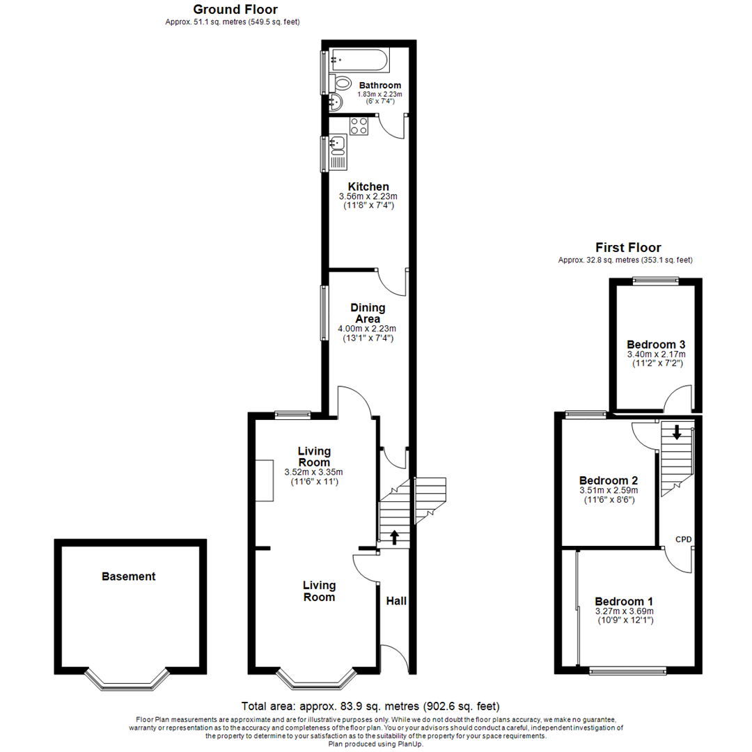 3 bedroom End of Terrace House for sale in Northampton