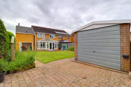 Rear Driveway/Garage