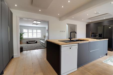 Open Plan Kitchen Area