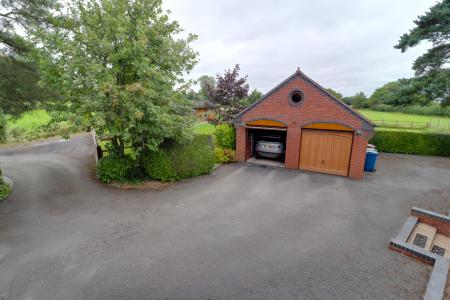 Driveway/Double Garage