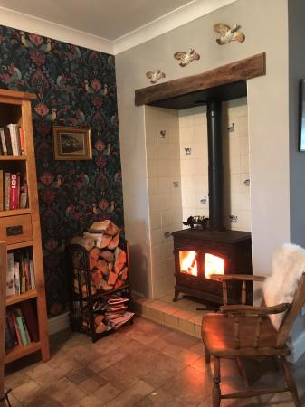 Dining Room Log burner