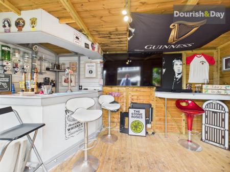 Inside Outbuilding Bar