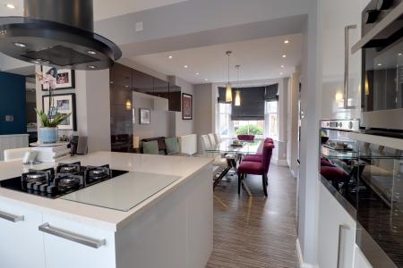 Open Plan Breakfast Kitchen