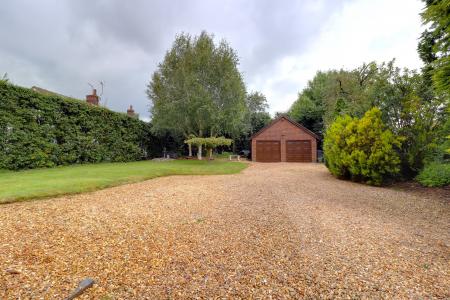 Driveway & Double Garage