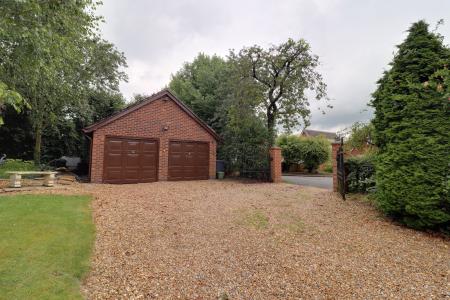 Driveway & Double Garage