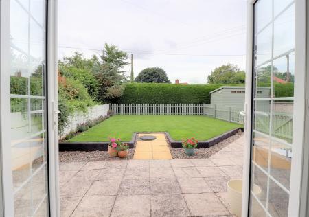 French Doors Off Sitting Room