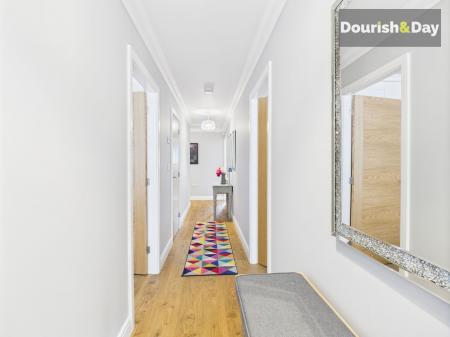 L shaped Hallway