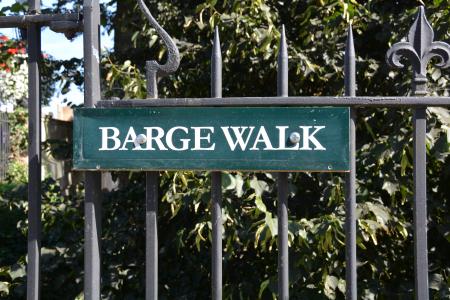 Barge Walk Signage