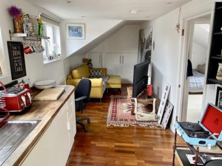 Open plan kitchen / living room