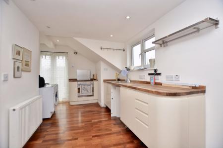 Open plan kitchen / living room