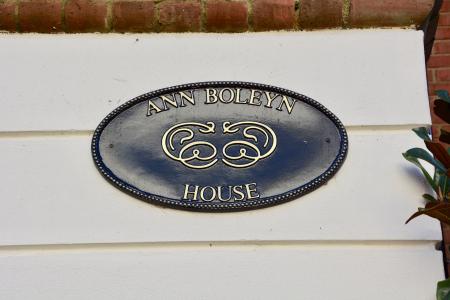 Anne Boleyn House Plaque