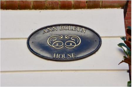 Anne Boleyn House Plaque