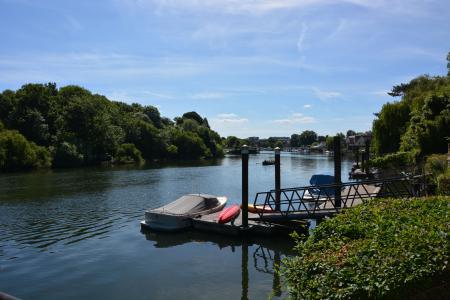 Views toward Teddington Lock