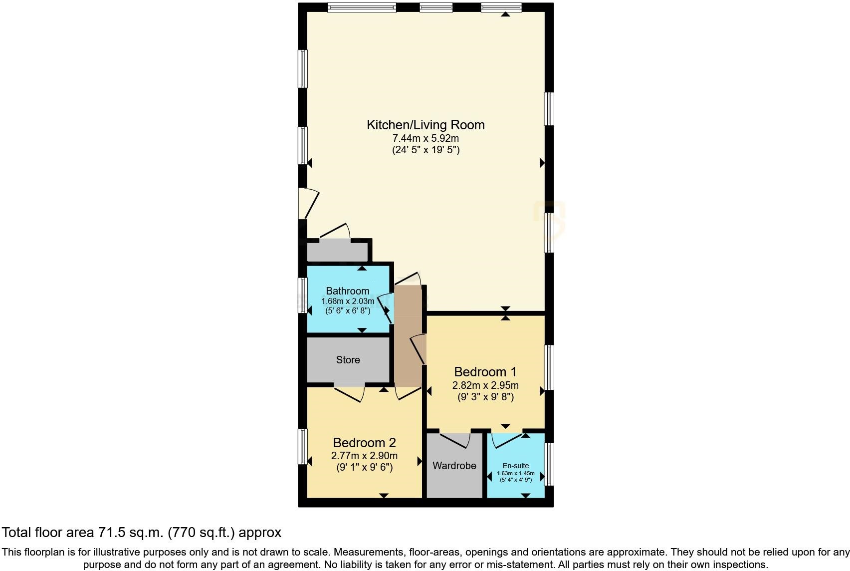 2 bedroom Mobile Home for sale in Dawlish Sands