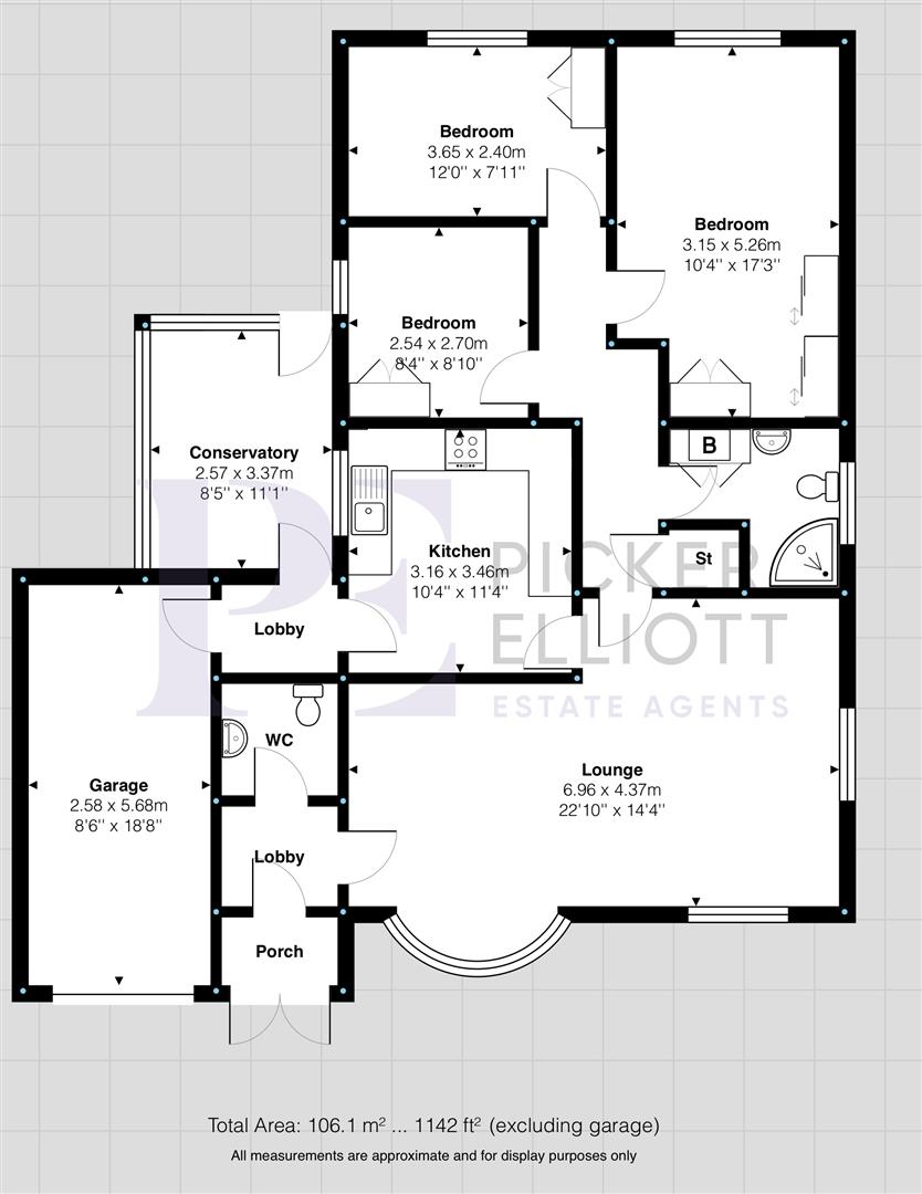 3 bedroom Bungalow for sale in Burbage