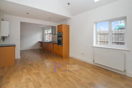 Extended Living/Dining Kitchen