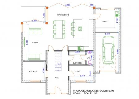 Ground Floor Proposed