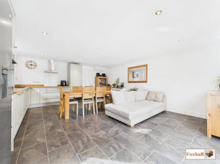 Kitchen/Dining and Living Space