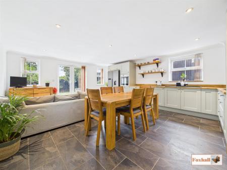 Kitchen/Dining and Living Space
