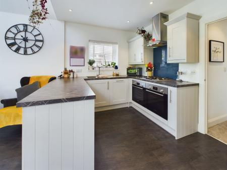 Open plan kitchen/living/dining room