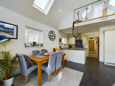 Open plan kitchen/living/dining room