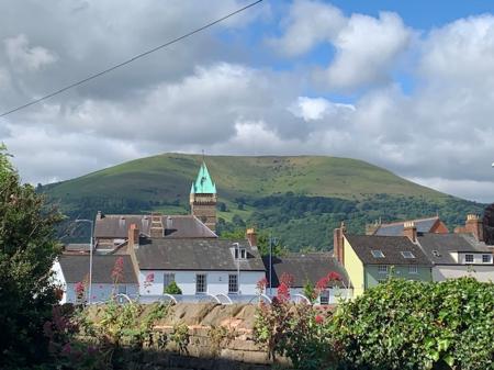 View from communal garden