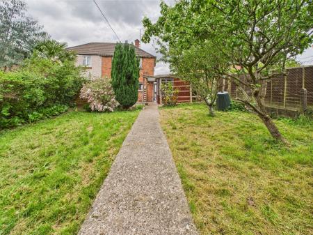 Rear garden