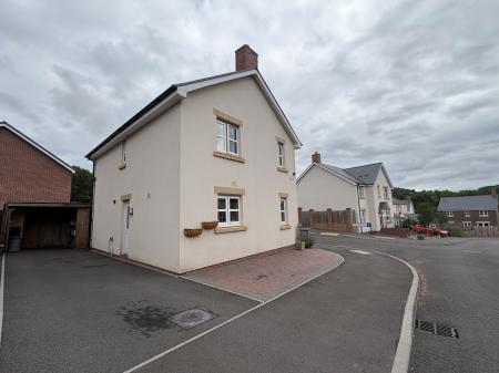 Rear of house