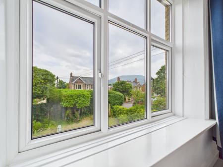 View of the Blorenge from the lounge
