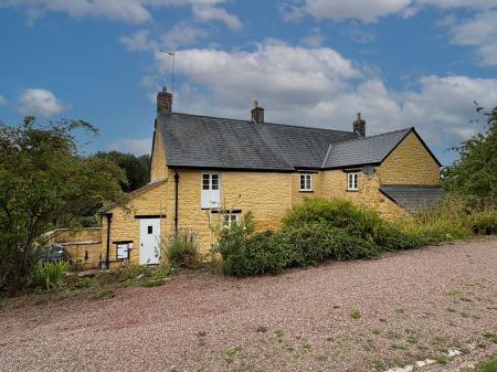 Rear of house