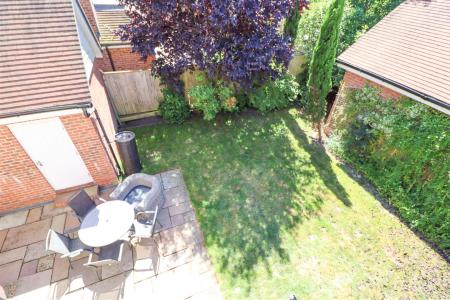 View Of Garden From Bedroom Balcony