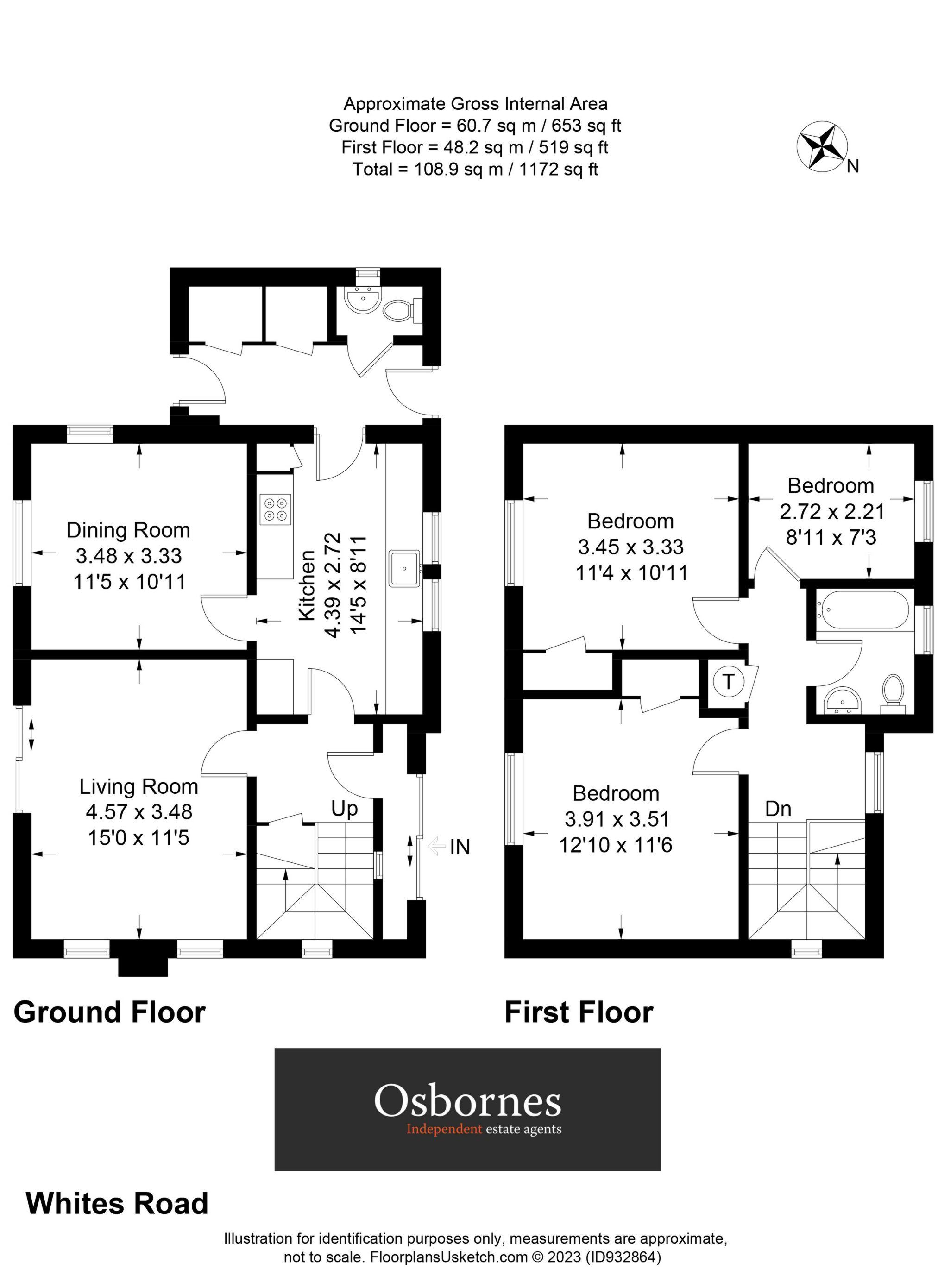 3 bedroom Detached House for sale in Farnborough