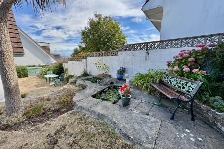 rear of property