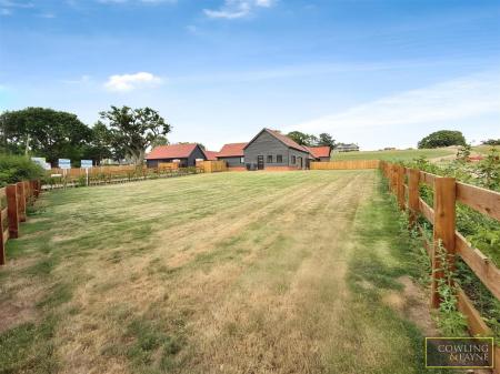 Private rear garden