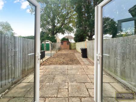 French Door opening to Garden