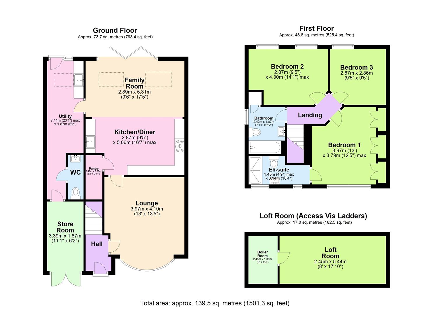3 bedroom SemiDetached House for sale in Ellistown