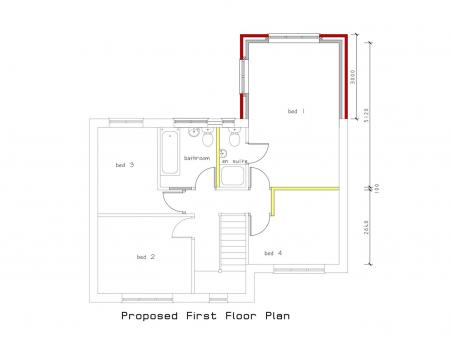 Proposed First Floor Floorplan