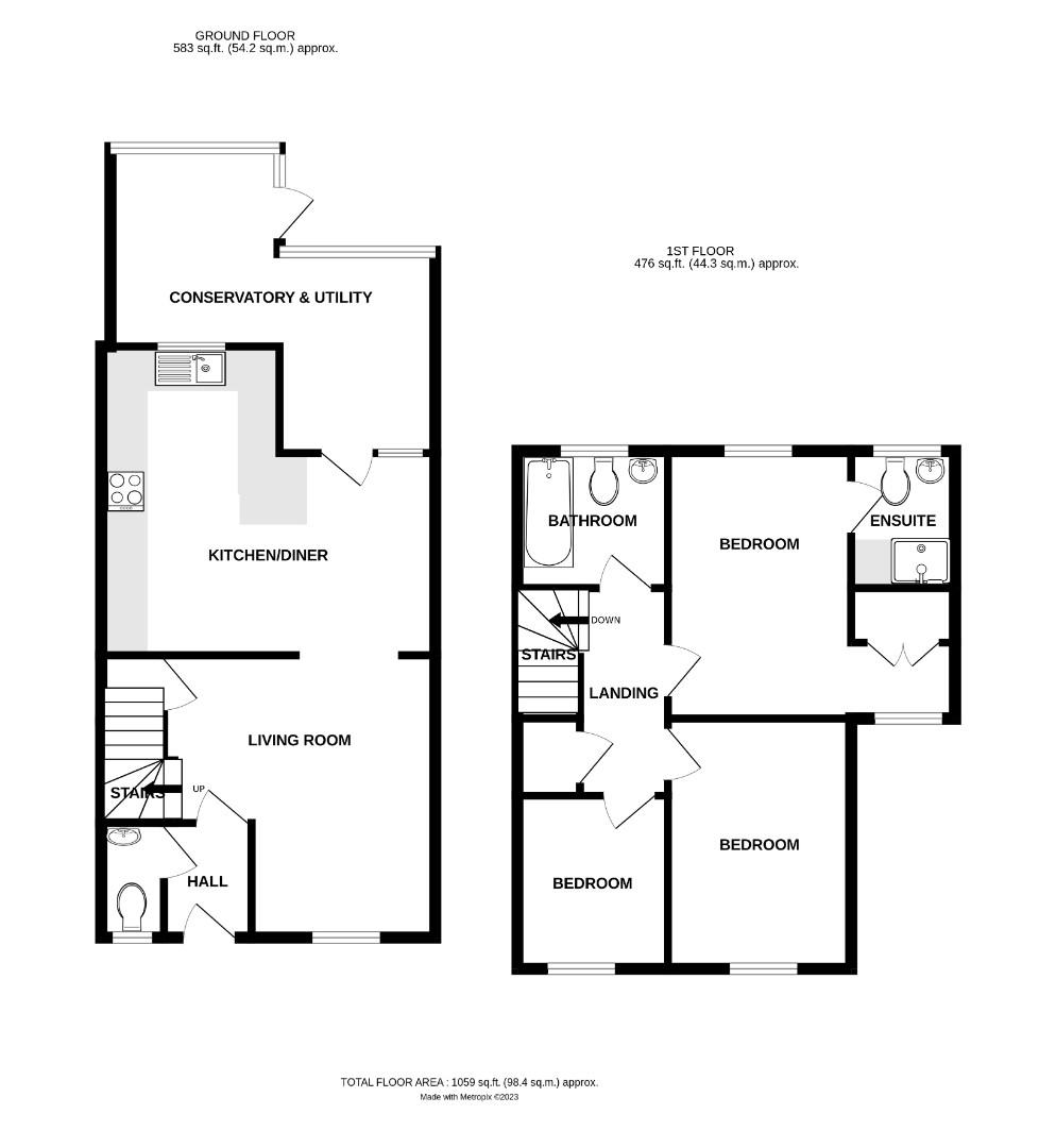 3 bedroom Link Detached House for sale in Dunmow