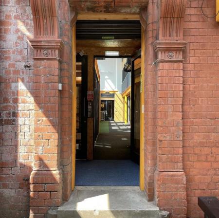 Brewery Works Entrance