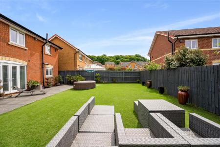 Tatton Way Rear Garden