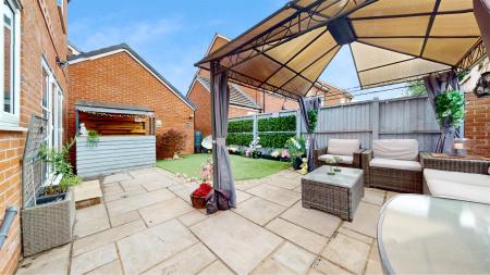 Brompton Close Rear Garden