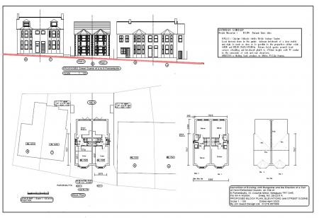 Proposed Block plan and elevations