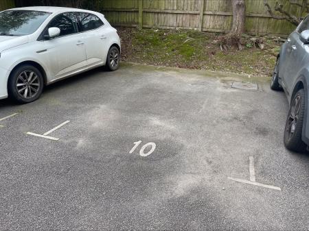 Allocated parking space